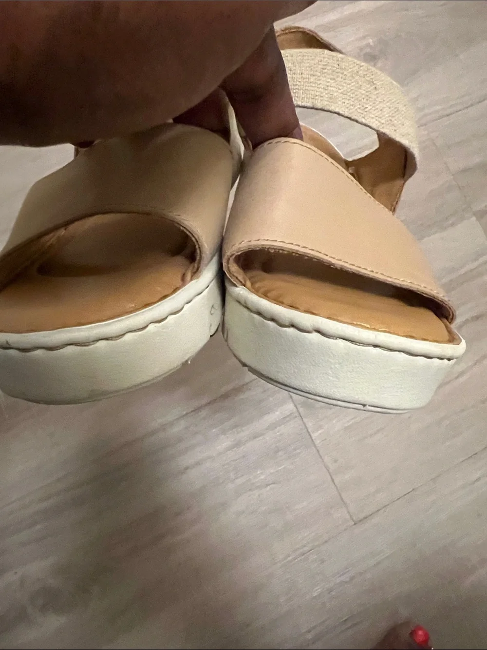 Born leather elastic